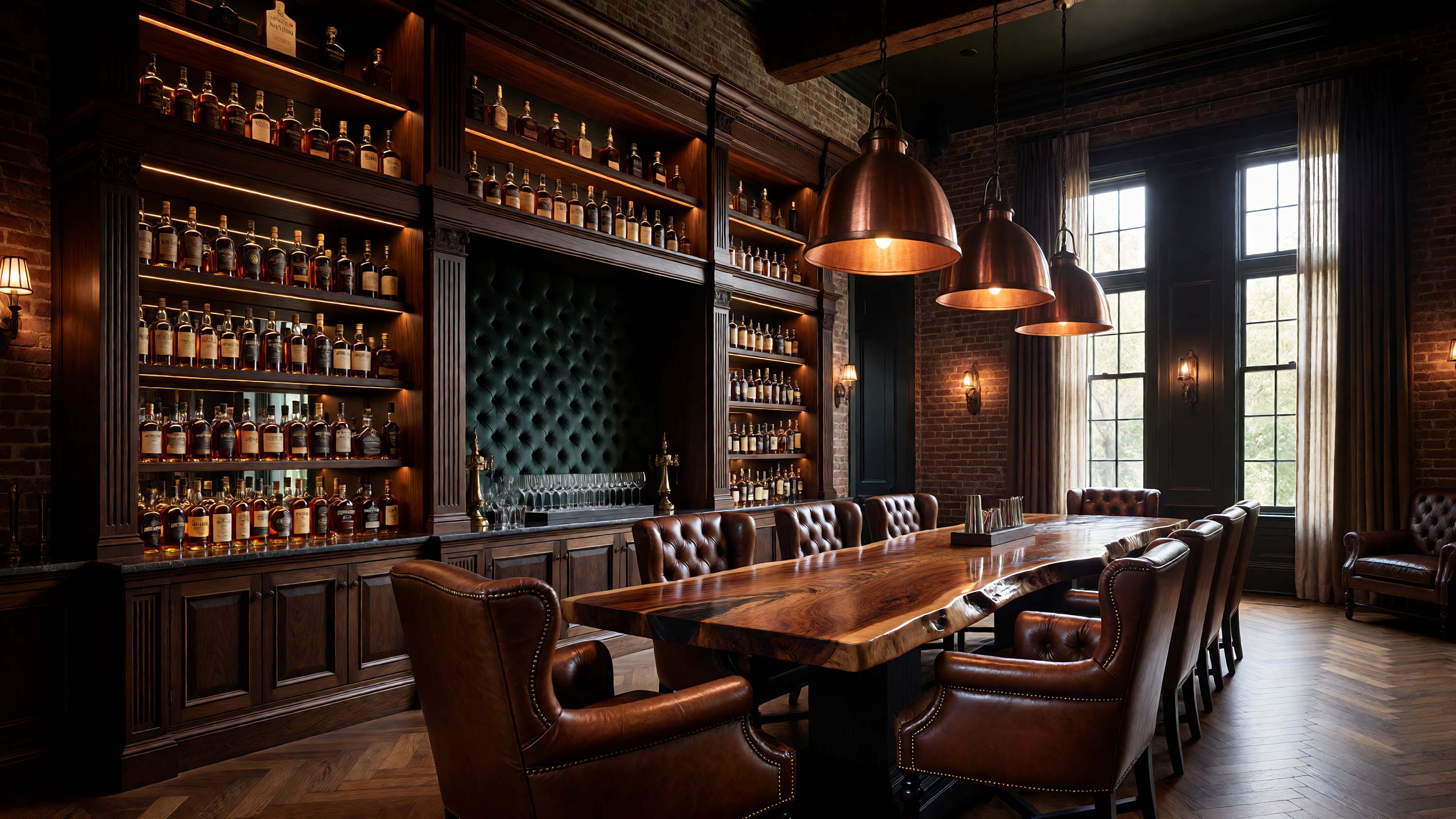 bourbon tasting room