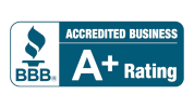 BBB A+ rating better business bureau badge